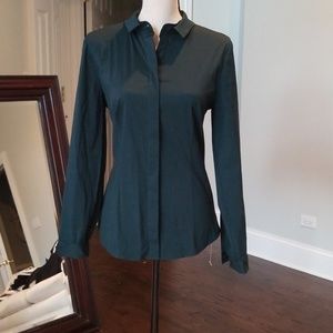 LAFAYETTE 148 NEW YORK WOMENS BUTTON DOWN